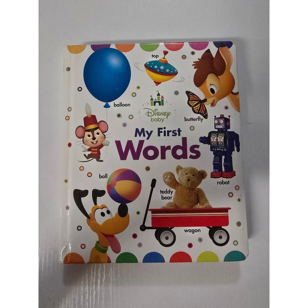 Disney Baby My First Words Padded Board Book Jerrod Maruyama ISN 9781484752616